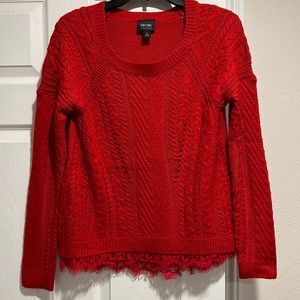 RED SWEATER